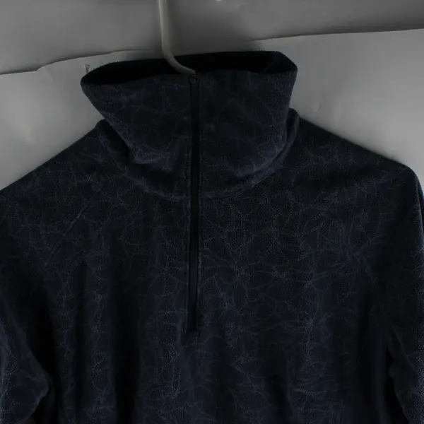 Columbia Blue Stand Collar 1/4-Zip Pullover Women's Large