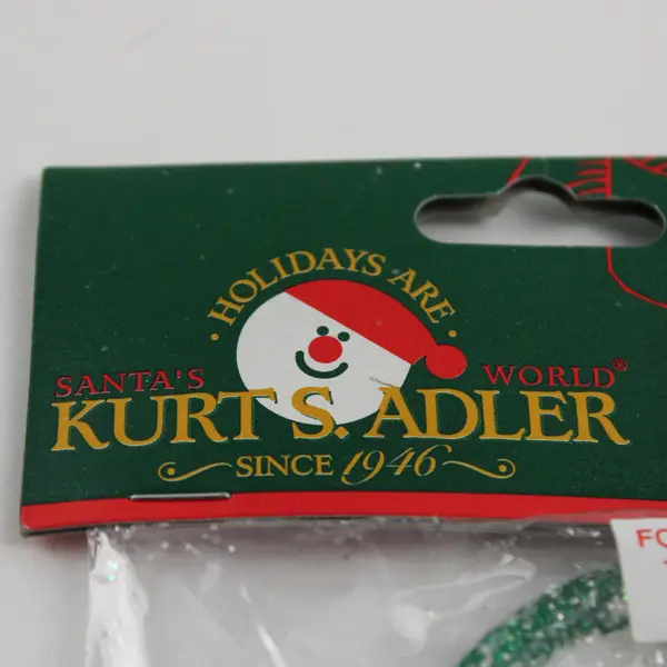 Lot of 5 New Assorted Christmas Ornaments - Holiday Tree Decorations