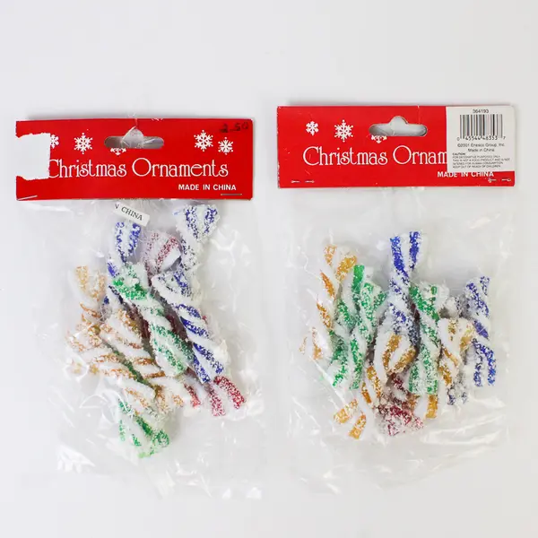 Lot of 5 New Assorted Christmas Tree Ornaments