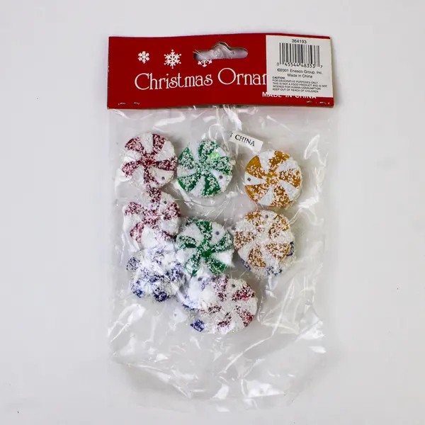 Lot of 5 New Assorted Christmas Tree Ornaments