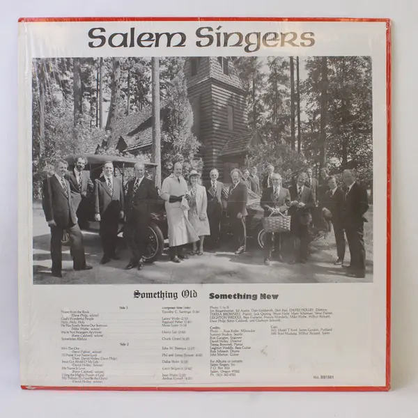 Something Old, Something New - Salem Singers - 12" Vinyl Record