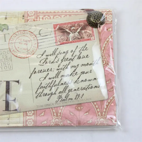 Demdaco "Love" 2008 Postcards From Heaven Hanging Plaques Series 6.25" x 4"