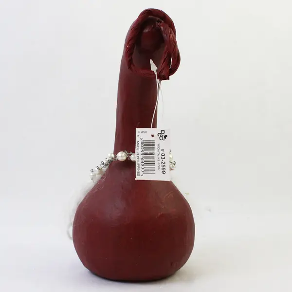 D and CC's Gourd Santa Face Figurine 9in Holiday Decor New