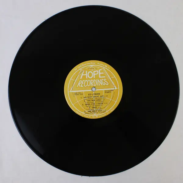 Ed Lyman ‎– His Next Great Act 12" Vinyl, Record