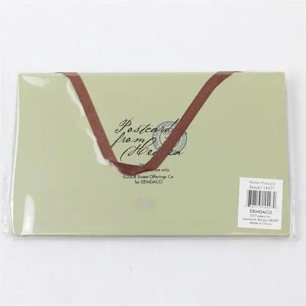 Demdaco "Mother" 2008 Postcards From Heaven Hanging Plaques Series 6.25" x 4"