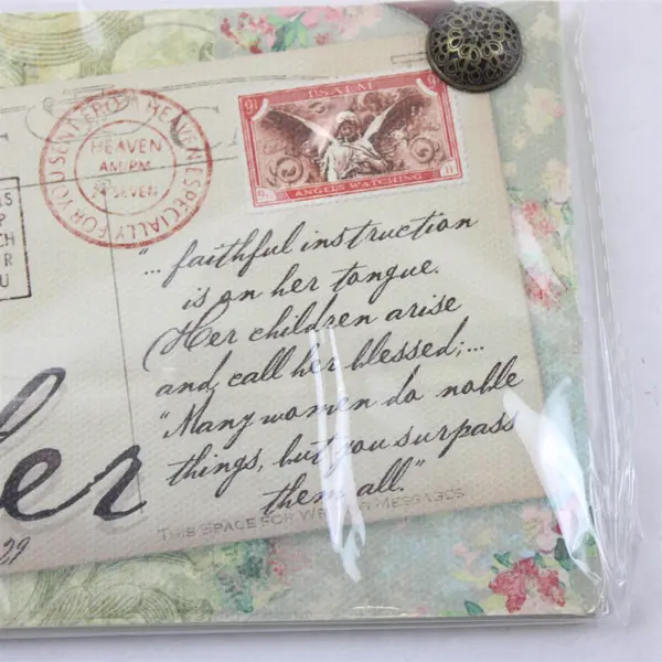 Demdaco "Mother" 2008 Postcards From Heaven Hanging Plaques Series 6.25" x 4"