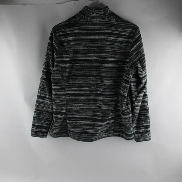 Eddie Bauer Gray 1/4-Zip Fleece Pullover Women's Medium