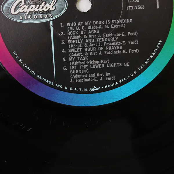  Hymns Tennessee Ernie Ford 12" Vinyl Record