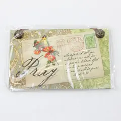Demdaco "Pray" 2008 Postcards From Heaven Hanging Plaques Series 6.25" x 4"
