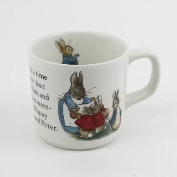 WEDGWOOD Beatrix Potter Peter Rabbit Porcelain Mug Cup