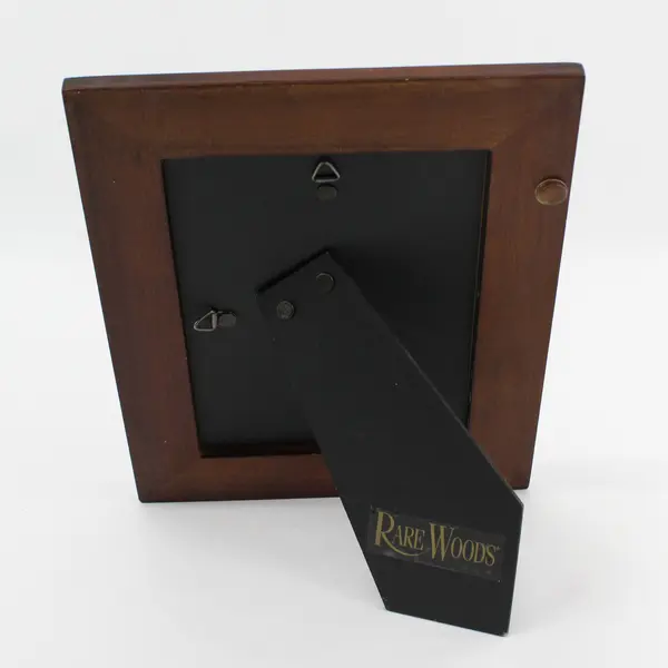 Rare Woods 5" X 7" Brown Wooden Photo Frame, Layered Edge Design