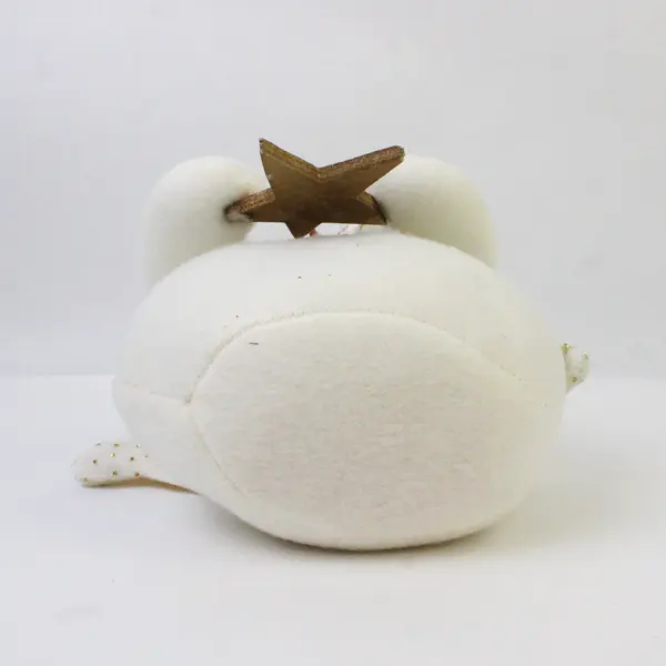 Country Collectible Treasures Snowman Angel w/ Star Holiday Figurine 6.25in