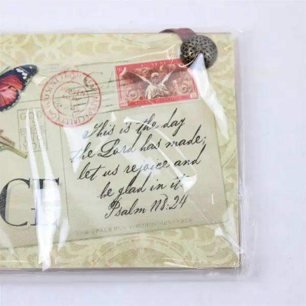 Demdaco "Rejoice" 2008 Postcards From Heaven Hanging Plaques Series 6.25" x 4"