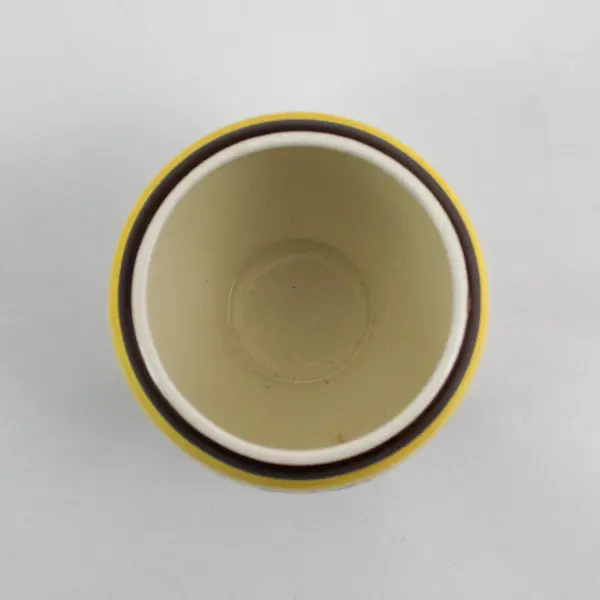 MCM Vernonware Metlox Brown Eyed Susan Vernon Kilns Vintage Open Sugar Bowl 