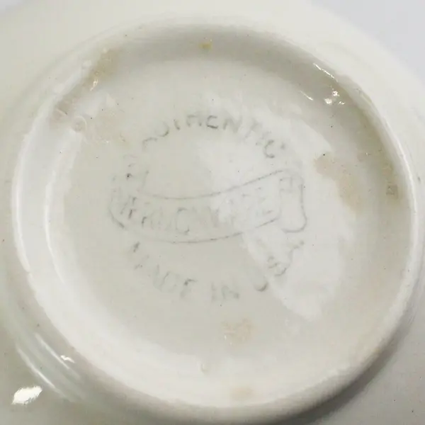 MCM Vernonware Metlox Brown Eyed Susan Vernon Kilns Vintage Open Sugar Bowl 