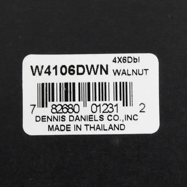 Double Walnut 2-Photo Hinged Picture Frame 