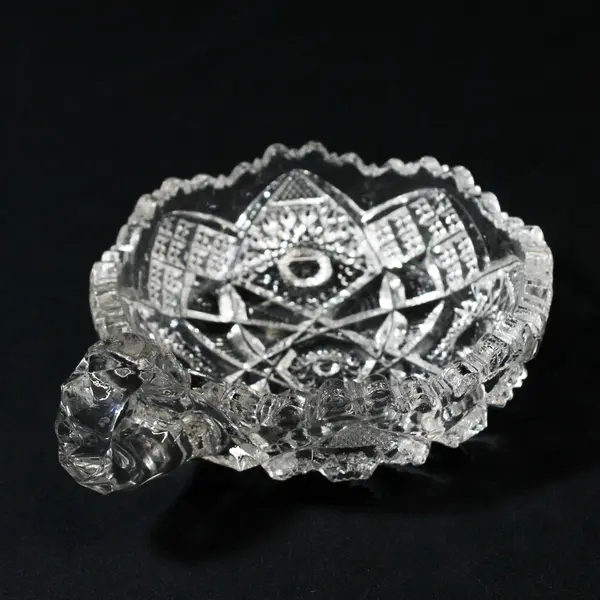 VTG Imperial Glass Ohio Handled Nappy 42576