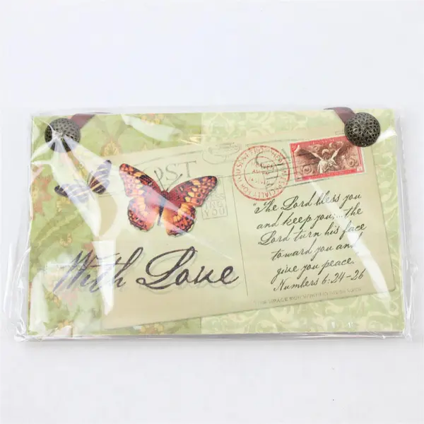 Demdaco "With Love" 2008 Postcards From Heaven Hanging Plaques Series 6.25" x 4"