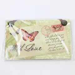 Demdaco "With Love" 2008 Postcards From Heaven Hanging Plaques Series 6.25" x 4"