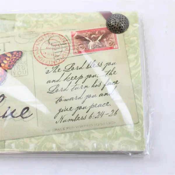 Demdaco "With Love" 2008 Postcards From Heaven Hanging Plaques Series 6.25" x 4"