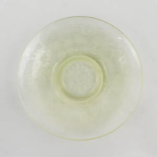 MCM Hazel Atlas Florentine #2 Yellow  Bread and Butter Plate 5.5"