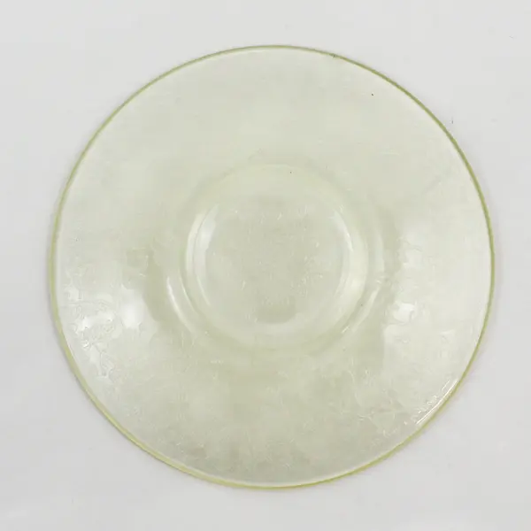 MCM Hazel Atlas Florentine #2 Yellow  Bread and Butter Plate 5.5"