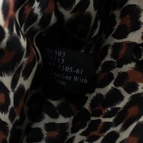 Large Vintage Red Wilson's Leather Purse w/Handles, Protective Feet 