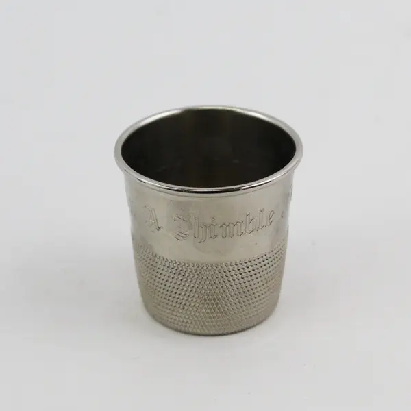 Only A Thimble Full Stainless Shot Glass