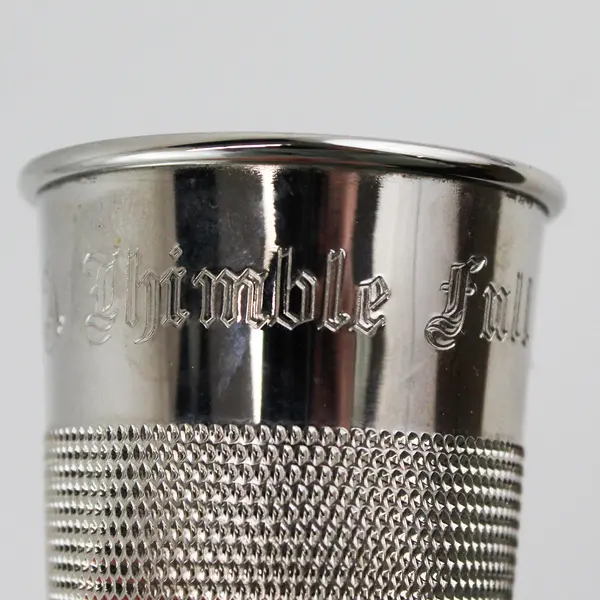 Only A Thimble Full Stainless Shot Glass
