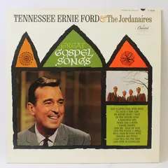 Vintage Tennessee Ernie Ford & Jordanaires Great Gospel Songs 12" Vinyl Record