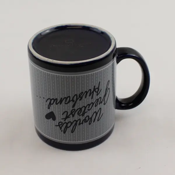 Abbey Press World's Greatest Husband Blue Ceramic Coffee Mug