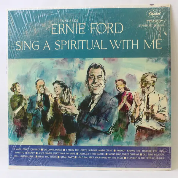 Tennessee Ernie Ford Sing A Spiritual With Me 12" Vinyl Record 