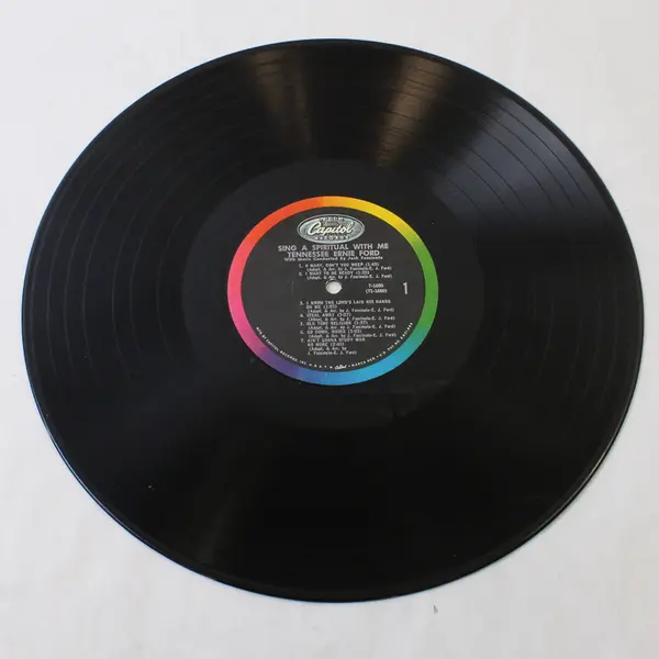Tennessee Ernie Ford Sing A Spiritual With Me 12" Vinyl Record 