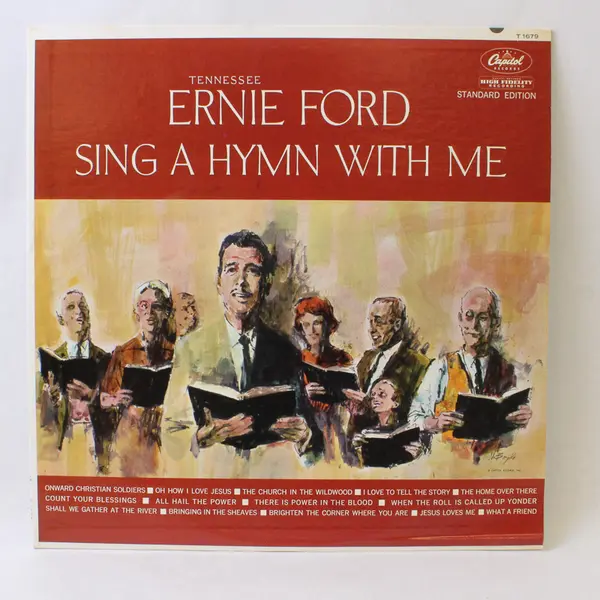 Tennessee Ernie Ford Sing A Hymn With Me 12" Vinyl Record