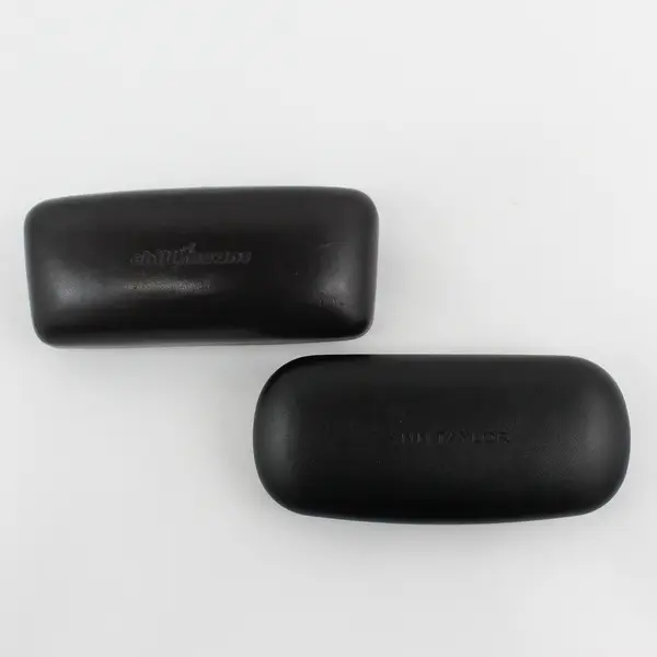 Lot of 2 Ann Taylor & Chillibeans Hard Clamshell Eyeglass Cases Used