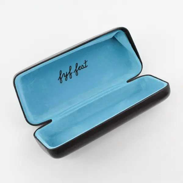 Lot of 2 Ann Taylor & Chillibeans Hard Clamshell Eyeglass Cases Used