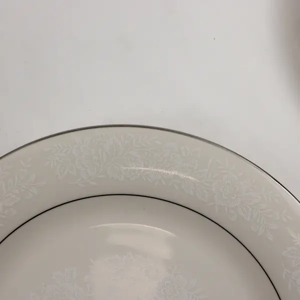 Set of 2 American Royalty Winterset Dinner Plates 10-5/8"