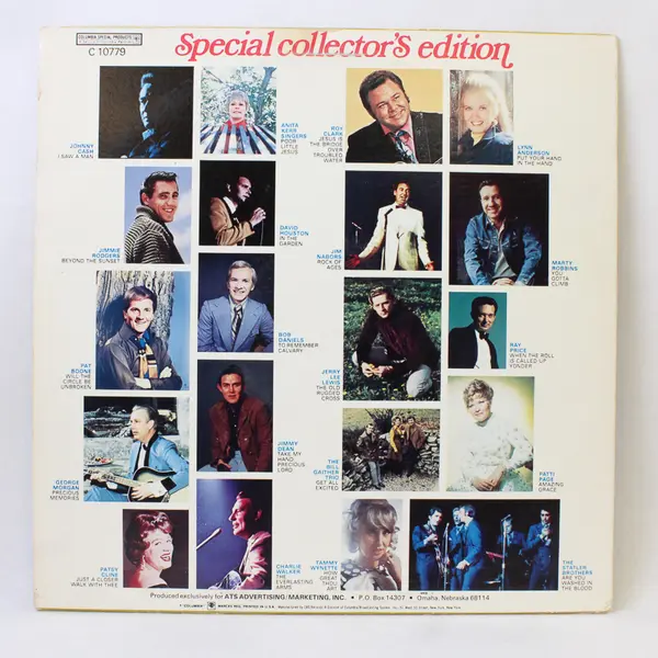 Hymns of Gold 20 Great Artists 20 Golden Hymns 12" Vinyl Record