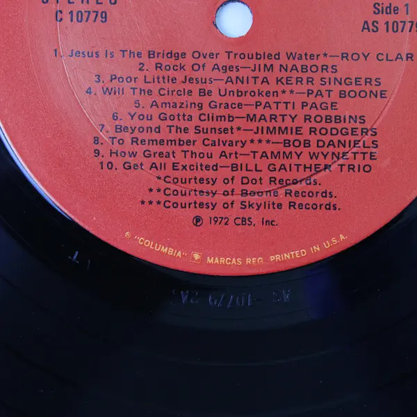 Hymns of Gold 20 Great Artists 20 Golden Hymns 12" Vinyl Record