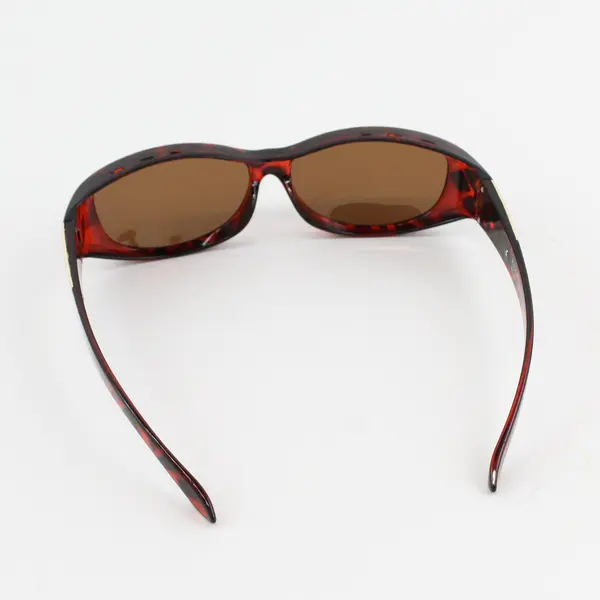 Solar Shield Polarized Retro Tortoise Gold Lattice Sunglasses