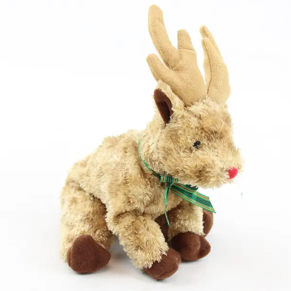 TY Beanie Babies Rudy 2003 Rudolph The Red Nosed Reindeer W/ Tag Plush Toy