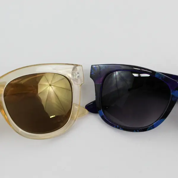 Lot of 2 Foster Grant Addison Women's Sunglasses Blue Purple