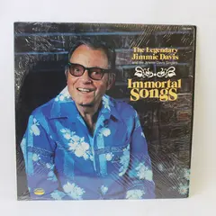 The Legendary Jimmie Davis Immortal Songs 12" Vinyl Record