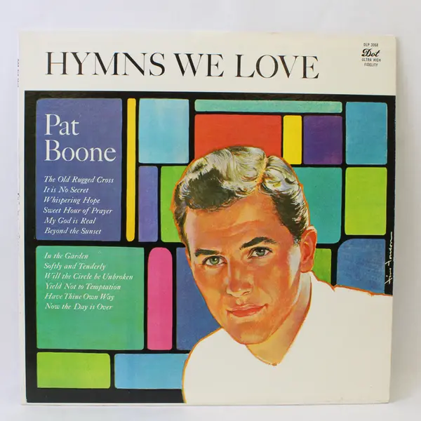 Pat Boone, Hymns We Love - 12" Vinyl Record