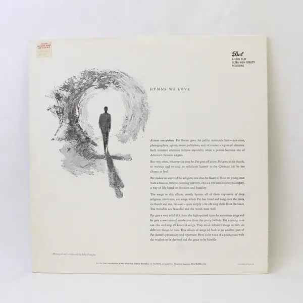 Pat Boone, Hymns We Love - 12" Vinyl Record