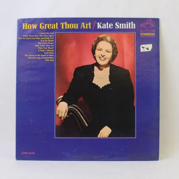 Kate Smith How Great Thou Art 12" Vinyl Record 