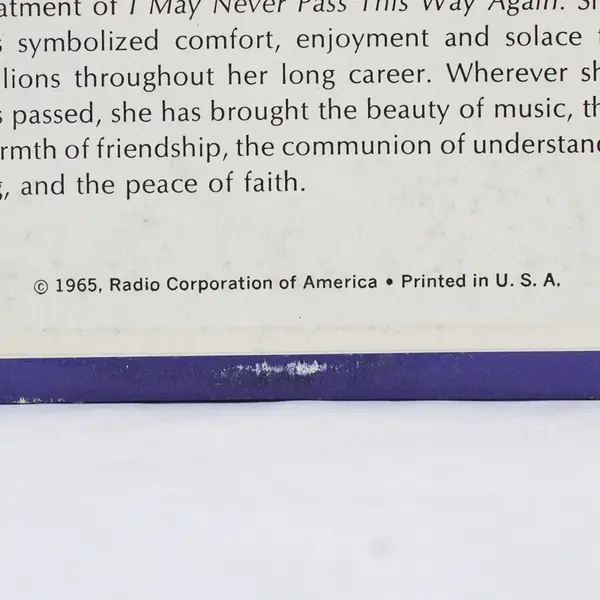 Kate Smith How Great Thou Art 12" Vinyl Record 