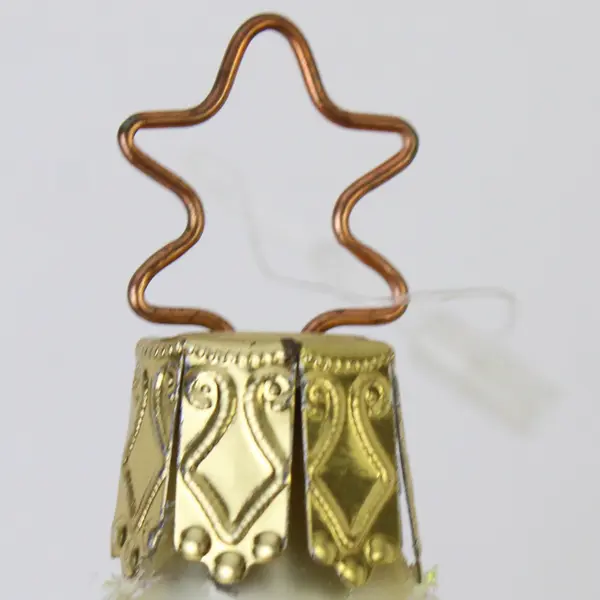 Baby's Christmas Hand-Blown Glass Ornament by Inge-Glas From Germany 4" Good 