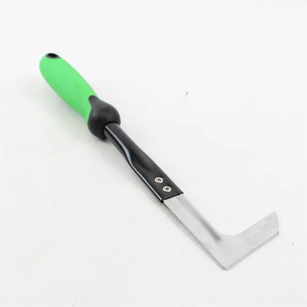 Smart Home Essentials For Living Stainless Steel Weeder Green Handle 14" Long