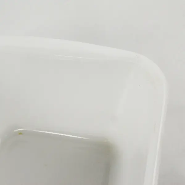 MCM Westinghouse Milk Glass Loaf Pan 